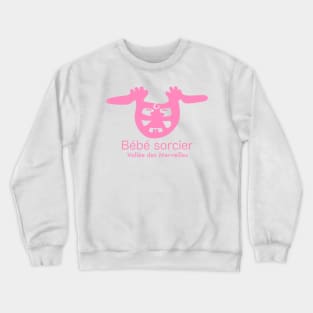 Bébé Sorcier - Vallée des Merveilles - rose Crewneck Sweatshirt